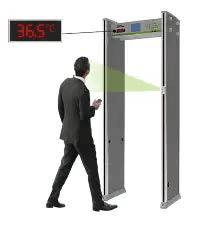 Walk-through metal detection system