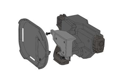 Smart holster conceptual rendering